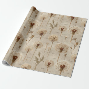 Antikes botanisches Blumenmuster (10) Geschenkpapier