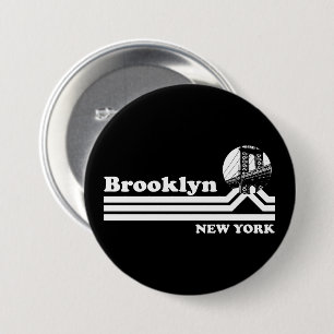 Antikes Brooklyn New York Button