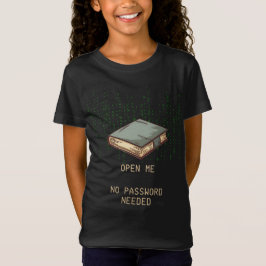 Antikes Buch mit binärem Code-Angebot für Tech Gee T-Shirt