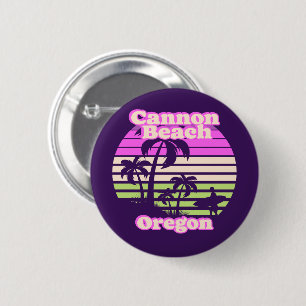 Antikes Cannon Beach Oregon Button