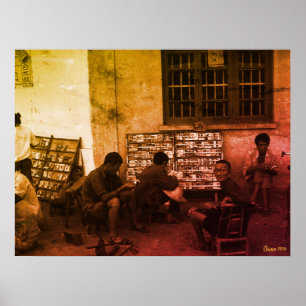 Antikes China Changsha Buchverleih Poster