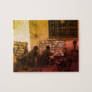 Antikes China Changsha Buchverleih Puzzle