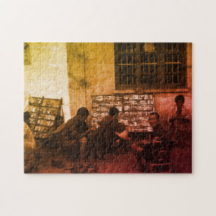 Antikes China Changsha Buchverleih Puzzle