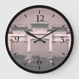 Antikes China Pekin Tor Ming Gräber Große Uhr
