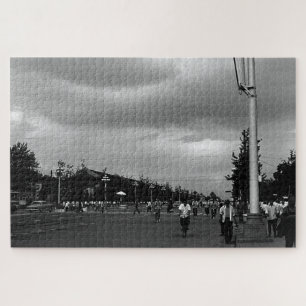 Antikes China Peking Straße Tiananmen-Platz Puzzle