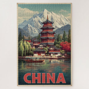 Antikes China-Puzzle Puzzle