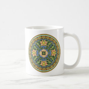 Antikes chinesisches Cloisonné-Muster: Jade Grün Tasse