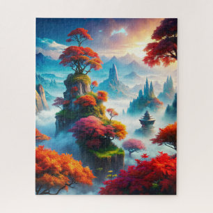 Antikes Chinesisches Kunstpuzzle Puzzle