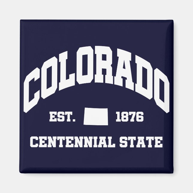 Antikes Colorado Magnet (Vorne)