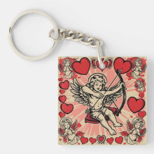 Antikes Cupide Liebe Schlüsselanhänger