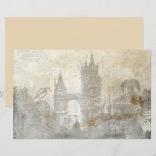 Antikes Dekorationspapier für Scrapbooking mit alt