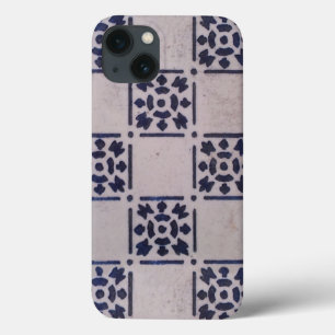 Antikes Delft Blau-Weiß-Muster Niederländische Fli iPhone 13 Hülle