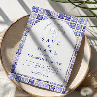 Antikes Delft Patchwork Hochzeit