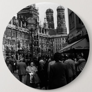 Antikes Deutschland München Frauenkirche Frauenpla Button
