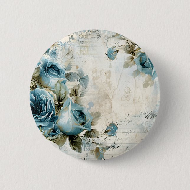 Antikes Dunkles Gothic Button (Vorderseite)