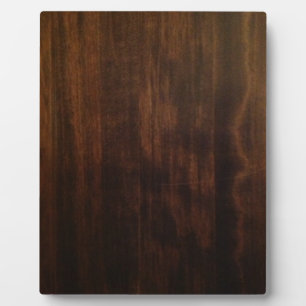 Antikes dunkles Holzdesign Fotoplatte