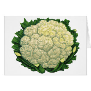 Antikes Essen Gemüse Blumenkohl
