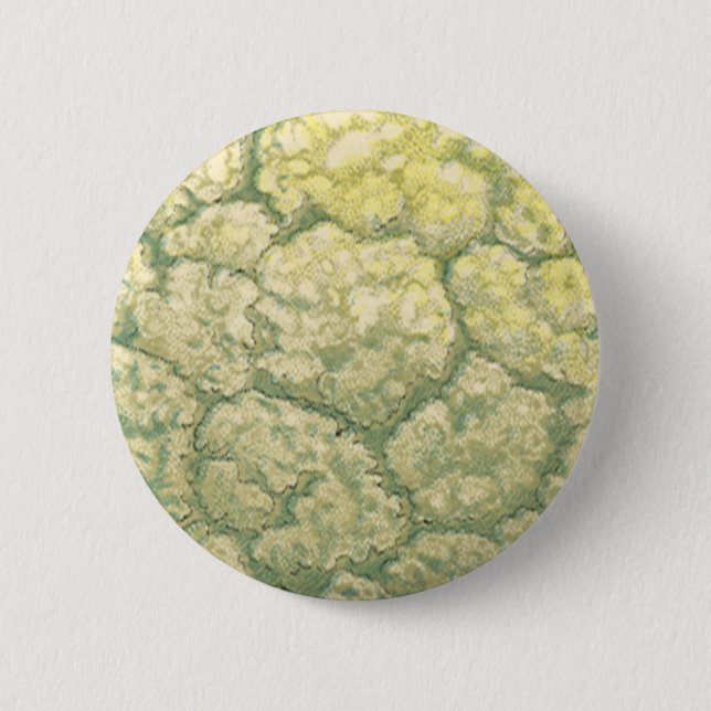 Antikes Essen Gemüse Blumenkohl Button (Vorderseite)