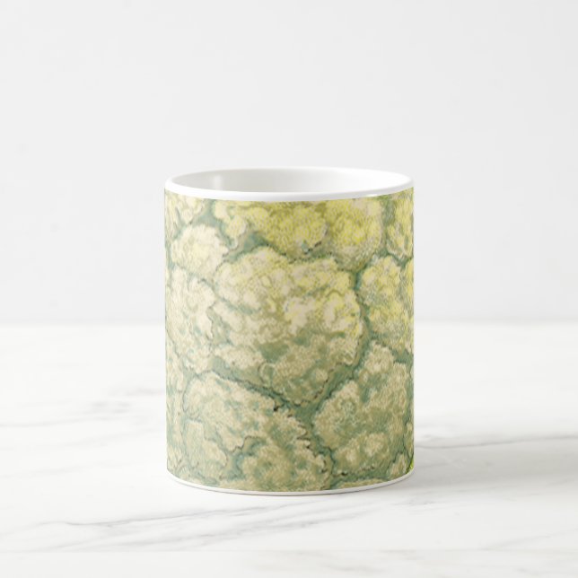 Antikes Essen Gemüse Blumenkohl Kaffeetasse (Mittel)