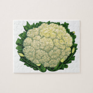 Antikes Essen Gemüse Blumenkohl Puzzle