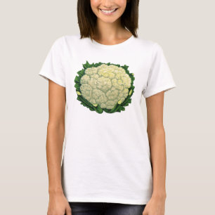 Antikes Essen Gemüse Blumenkohl T-Shirt