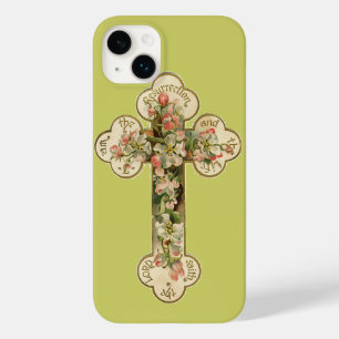 Antikes florales Kreuz Case-Mate iPhone 14 Plus Hülle
