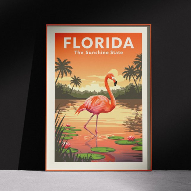 Antikes Florida Poster (Von Creator hochgeladen)