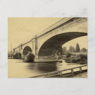 Antikes Foto der Maidenhead-Eisenbahnbrücke Postkarte