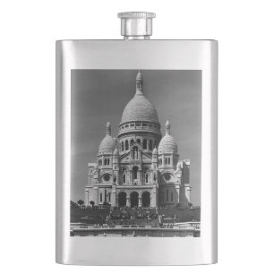 Antikes Frankreich Paris Sacre Coeur Basilika Flachmann