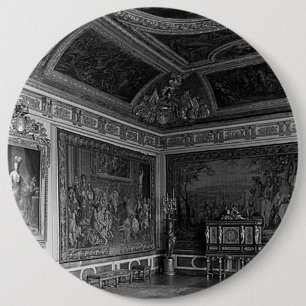 Antikes Frankreich Schloss Versailles Stade Speise Button