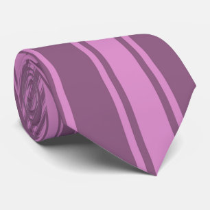 Antikes Fuchsia-Farbstreifen-Funky-Muster Krawatte