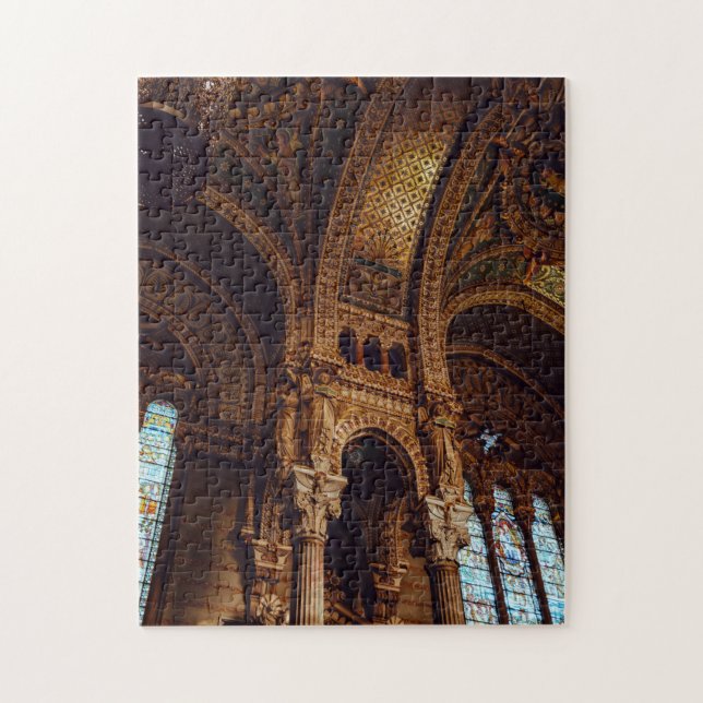 Antikes Gebäude Landschaftliche Puzzles Jigsaw Puz (Vertikal)