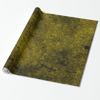 Antikes Gold abgenutztes Goth-Damaskus-Geschenkpap Geschenkpapier