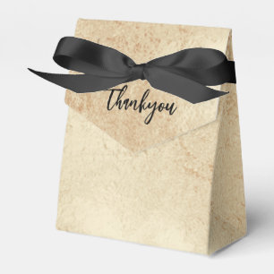 Antikes Gold-Dankeschön-Box Geschenkschachtel