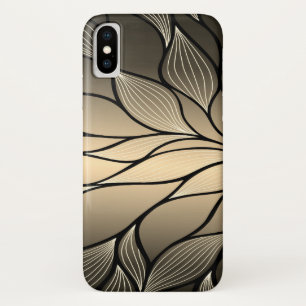 Antikes Gold Verlassen Muster Case-Mate iPhone Hülle