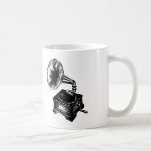 Antikes Grammophon Tasse