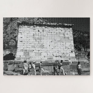 Antikes Griechenland Delphi Athener Schatzhaus Puzzle