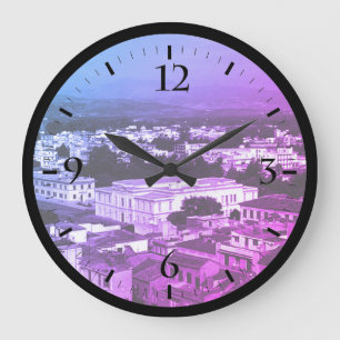 Antikes Griechenland Nafplion Stadt Uhr