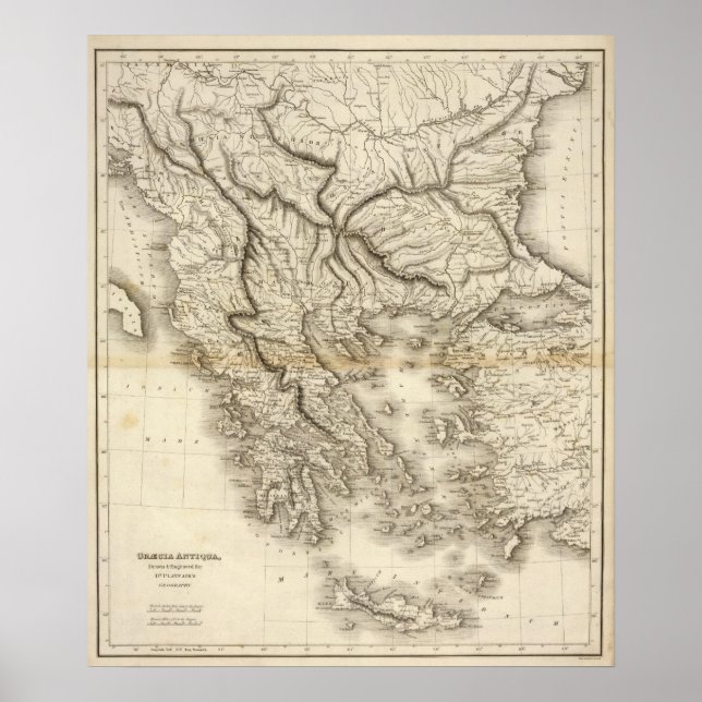 Antikes Griechenland Poster (Vorne)