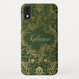Antikes grünes und goldenes iPhone XR-Case Case-Mate iPhone Hülle