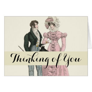 Antikes Hochzeitspaar 1823 Mann Frau Mode