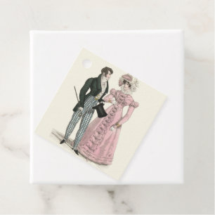 Antikes Hochzeitspaar 1823 Mann Frau Mode Geschenkanhänger