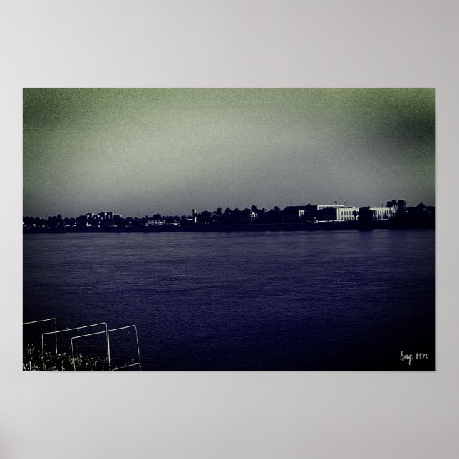 Antikes Irak Bagdad Forat Fluss Poster (Vorne)