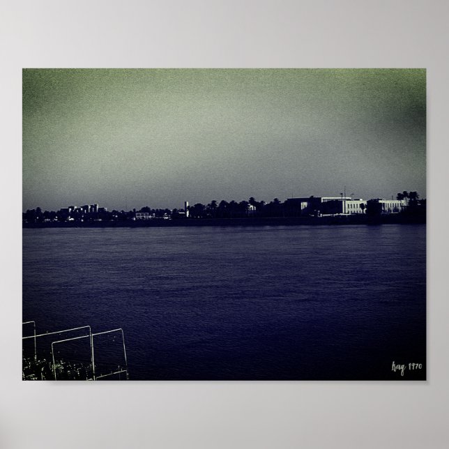 Antikes Irak Bagdad Forat Fluss Poster (Vorne)