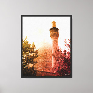 Antikes Iran Isfahan königliche Moschee Leinwanddruck