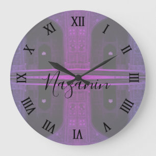 Antikes Iran Isfahan West-Iwan Imam Große Wanduhr