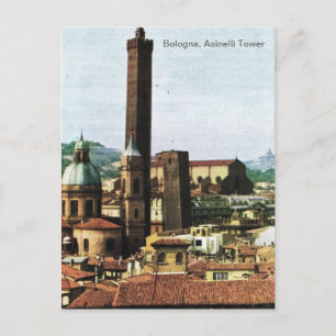 Antikes Italien, Bologna, Asinelli-Turm Postkarte