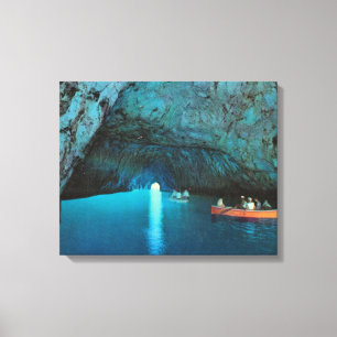 Antikes Italien, Capri, Blaue Grotte Leinwanddruck