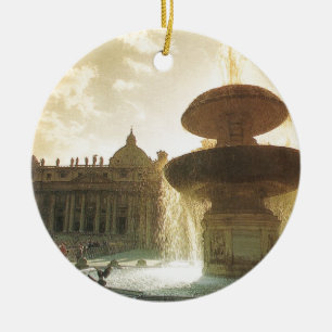 Antikes Italien, Rom, Vatikan, St. Peter Keramik Ornament