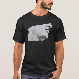 Antikes Italien Römische Statue Abstrakter Lehrer  T-Shirt